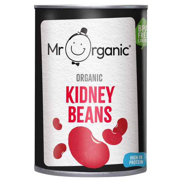 Mr Organic Organic Red Kidney Beans, 400g