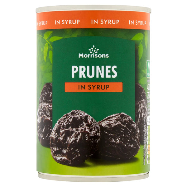 Morrisons Tinned Prunes in Syrup, 420g