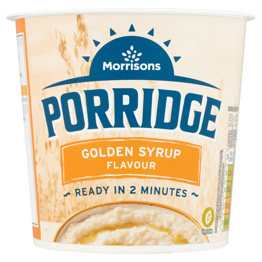 Morrisons Golden Syrup Porridge 55g Single Serving