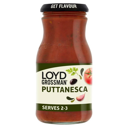Loyd Grossman Pasta Sauce - Puttanesca (350g)