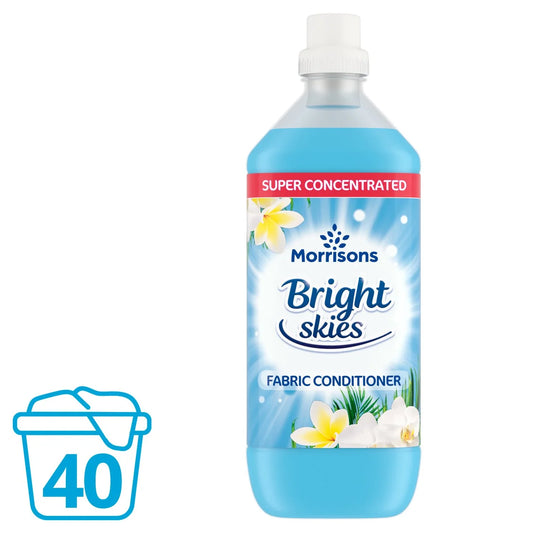 Morrisons Bright Skies Fabric Conditioner 40 Washes - 1L
