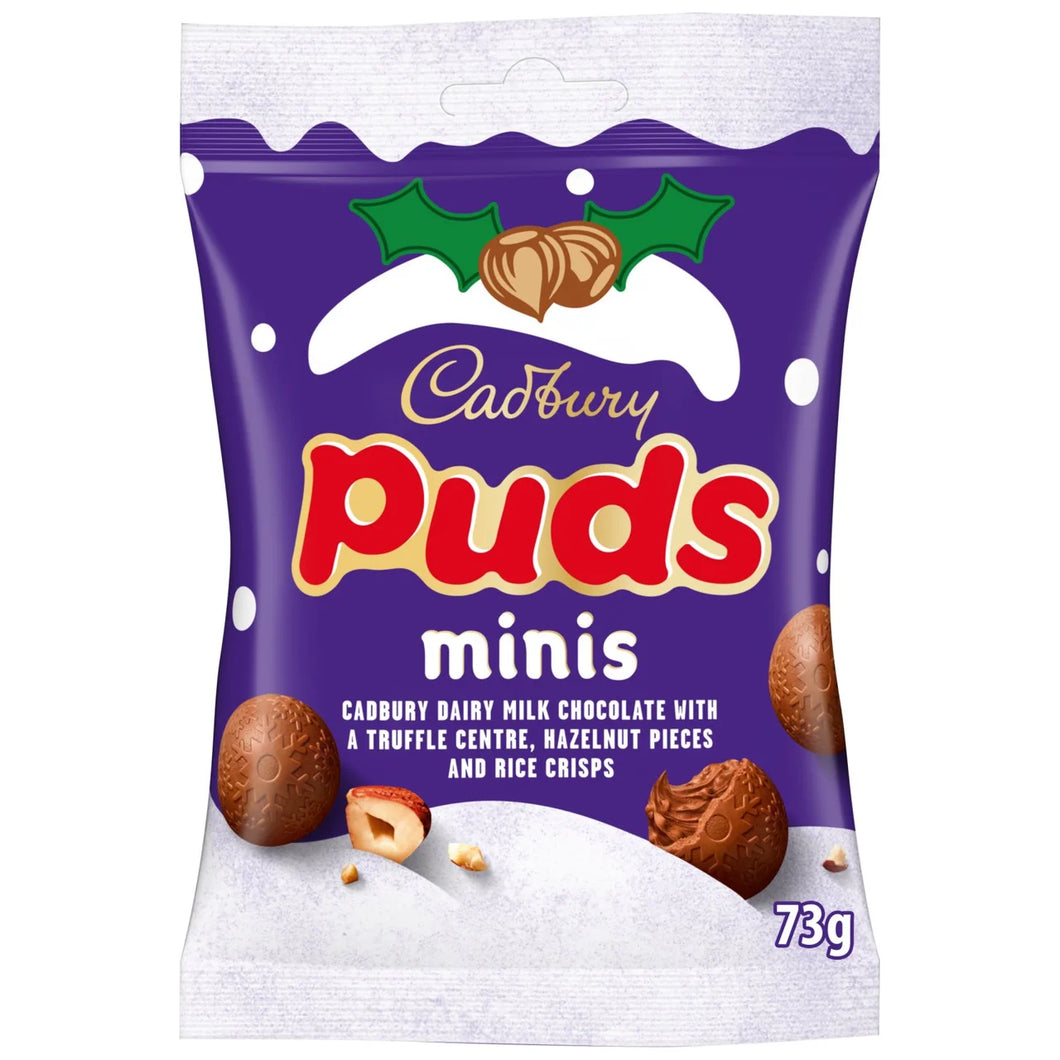 Cadbury Puds Minis Milk Chocolate - 73g