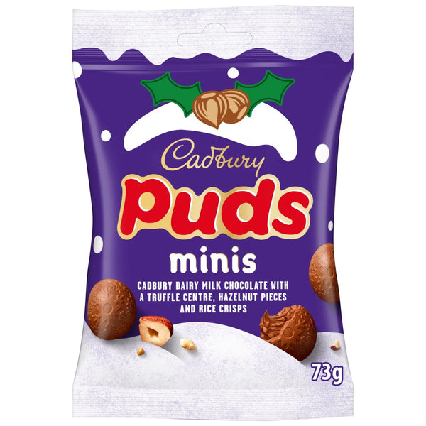 Cadbury Puds Minis Milk Chocolate - 73g