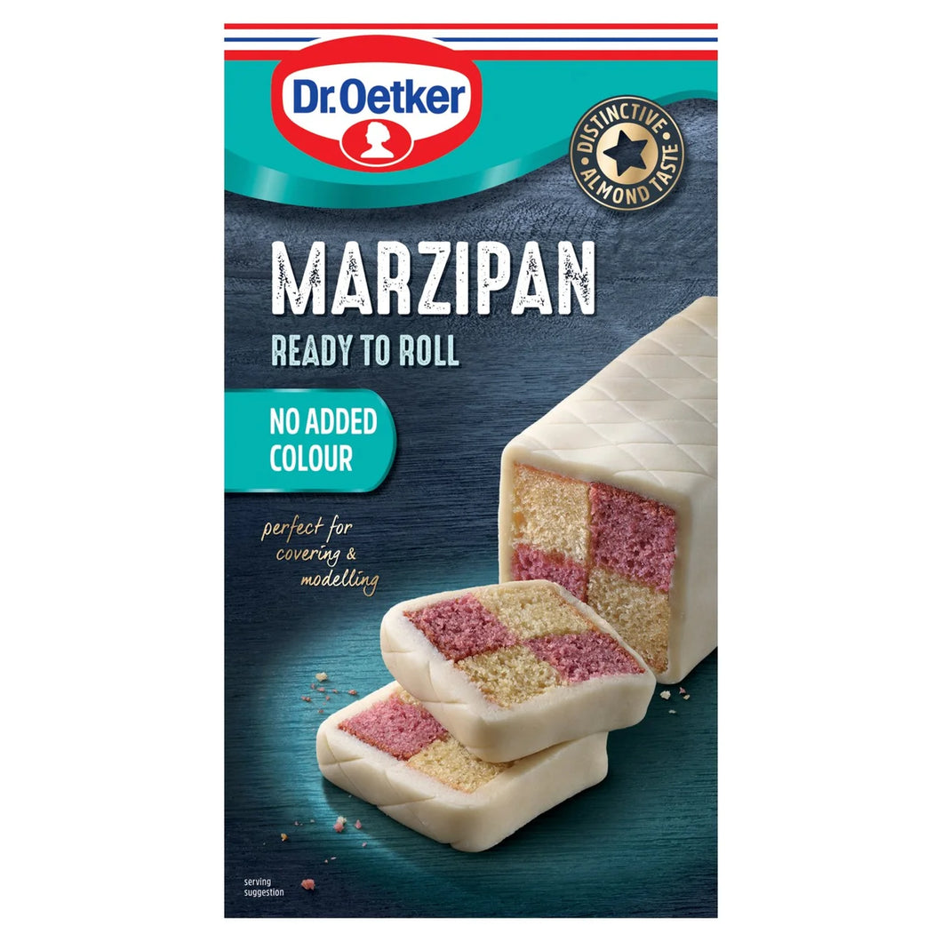 Dr. Oetker Ready To Roll Marzipan - No Added Colour 454g