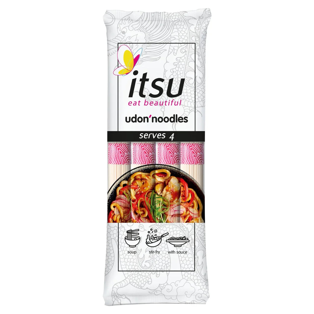 itsu udon noodles serves 4 250g