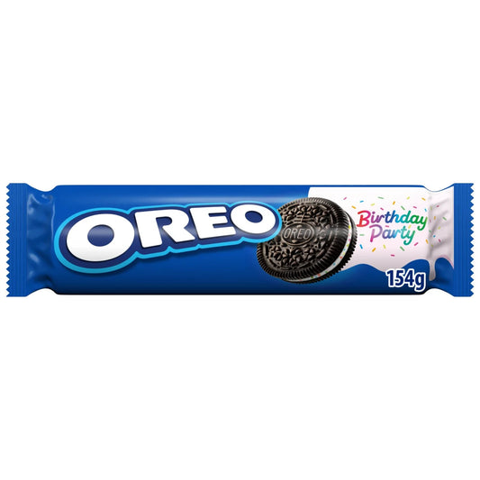 Oreo Birthday Party Sandwich Biscuits, 154g