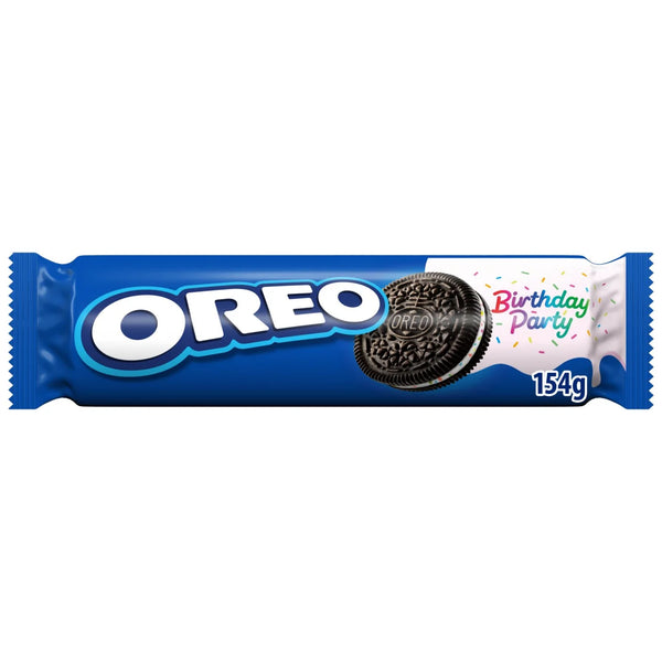 Oreo Birthday Party Sandwich Biscuits, 154g