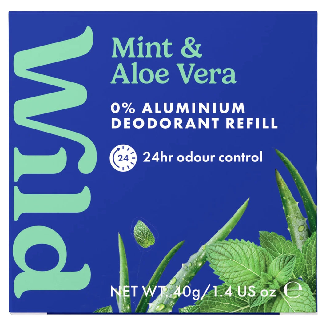Wild Men's Mint & Aloe Vera deo refill 40g