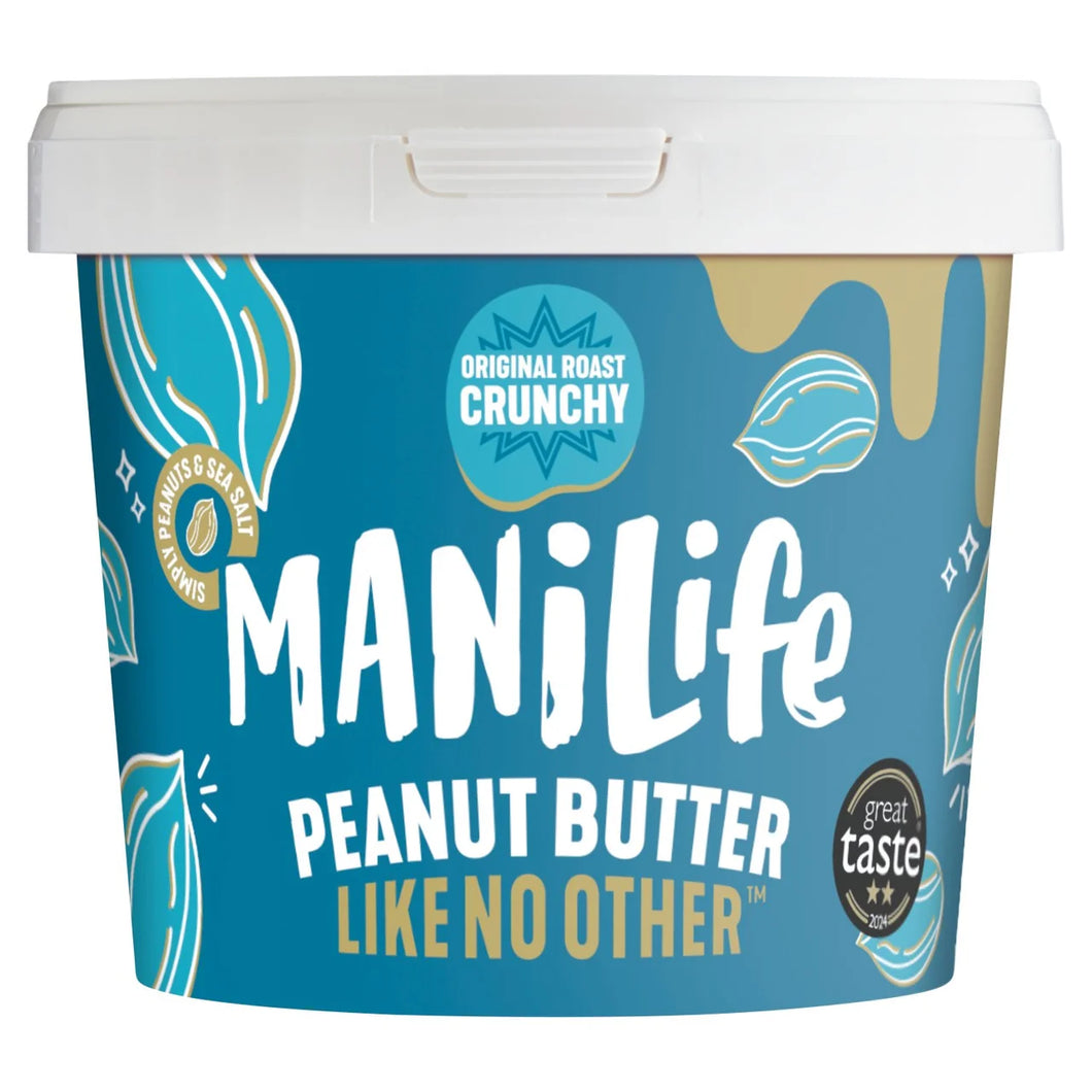 ManiLife Original Roast Crunchy Peanut Butter 900g