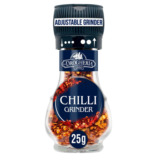 La Drogheria Chilli Flake Mill Adjustable Grinder 25g