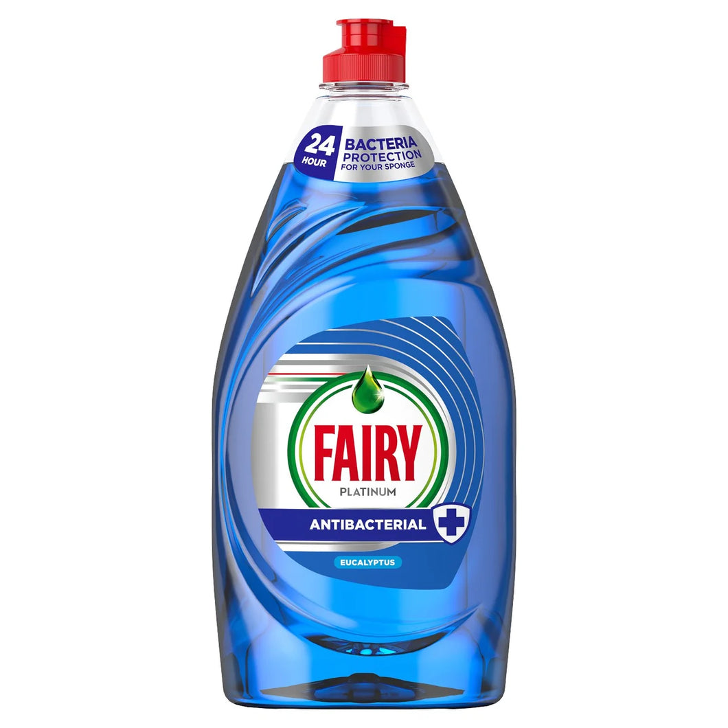 Fairy Antibacterial Washing Up Liquid Eucalyptus 820ml