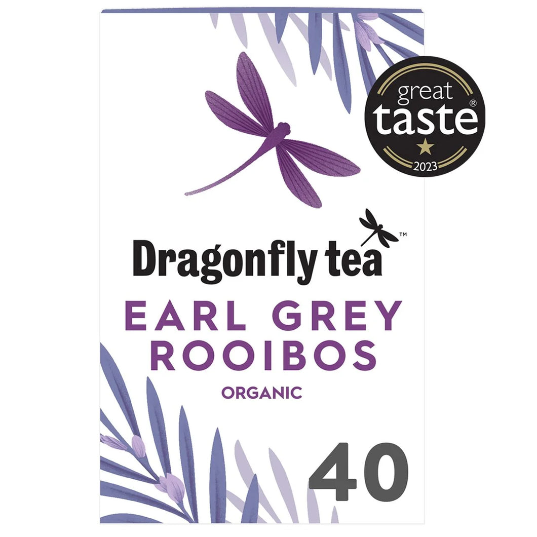 Dragonfly Rooibos Organic Earl Grey - 40 bags