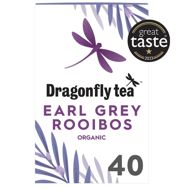 Dragonfly Rooibos Organic Earl Grey - 40 bags