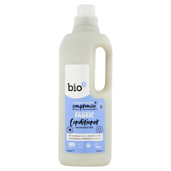 Bio D Fragrance Free Eco Fabric Conditioner 1L