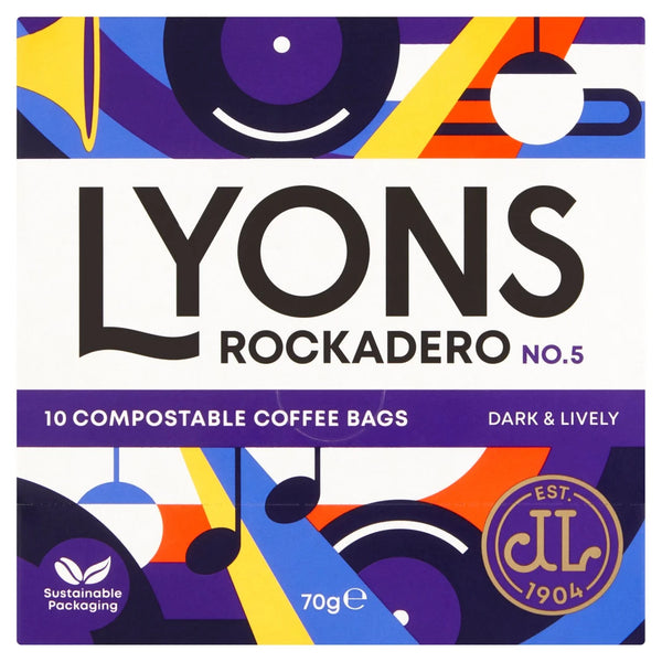 Lyons Rockadero No.5 Coffee Bags (10 Coffee Bags)