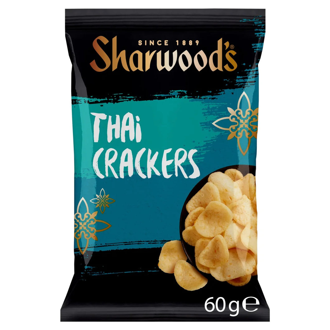 Sharwood's East Asian Sides Thai Crackers Ready to Eat 60g