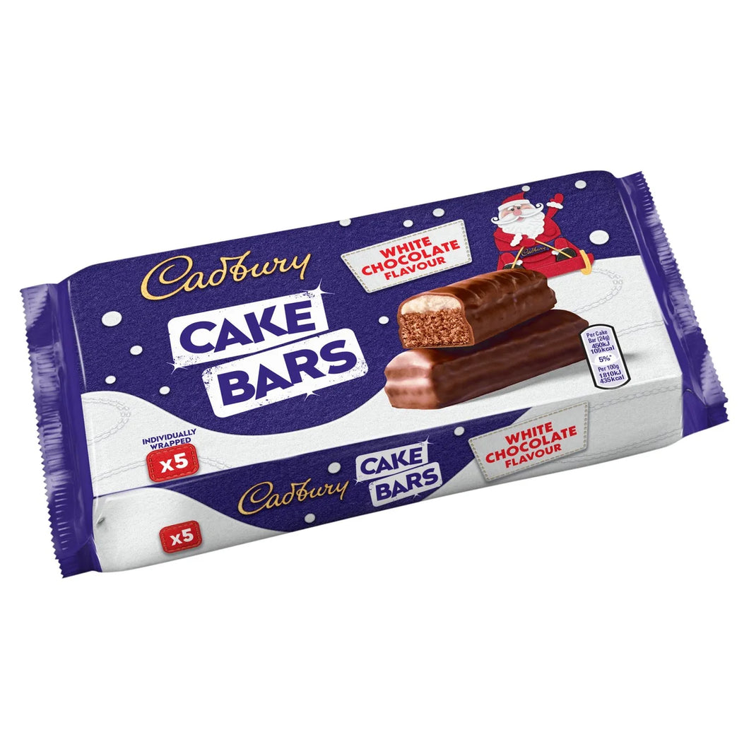 Cadbury Festive Cake Bar - 5 per pack.