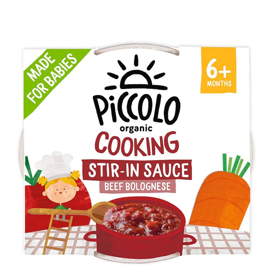 Piccolo Beef Bolognese Stir-In Cooking Sauce 6+ Months - 120g