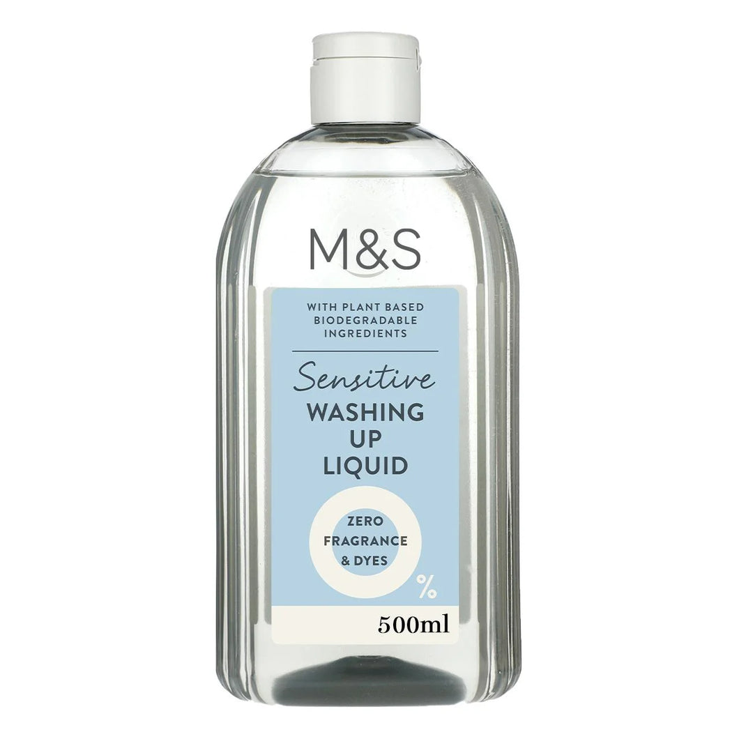 M&S Sensitive Washing Up Liquid - 500ml