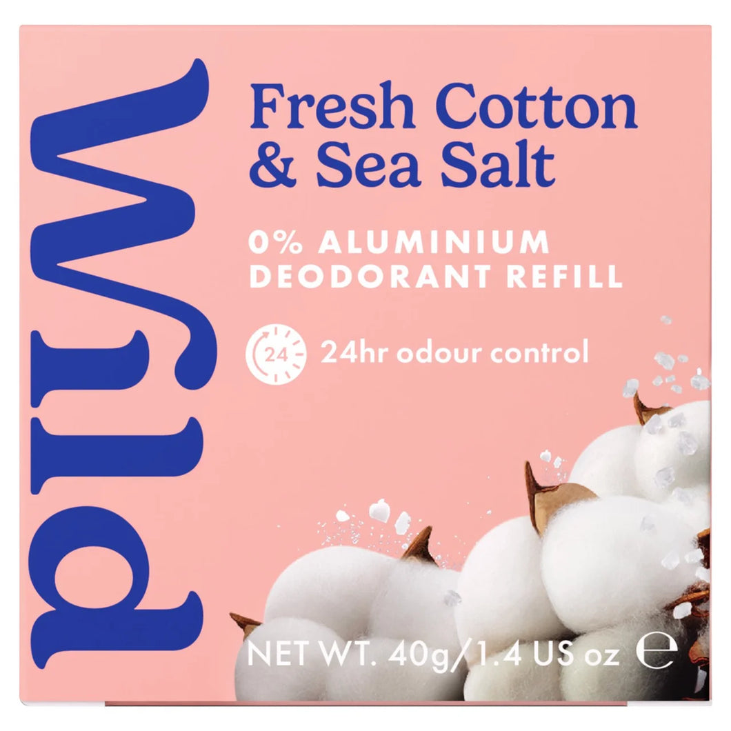 Wild Fresh Cotton & Sea Salt Deo Refill 40g