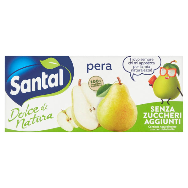 Santal No Sugar Pear, 3x200ml