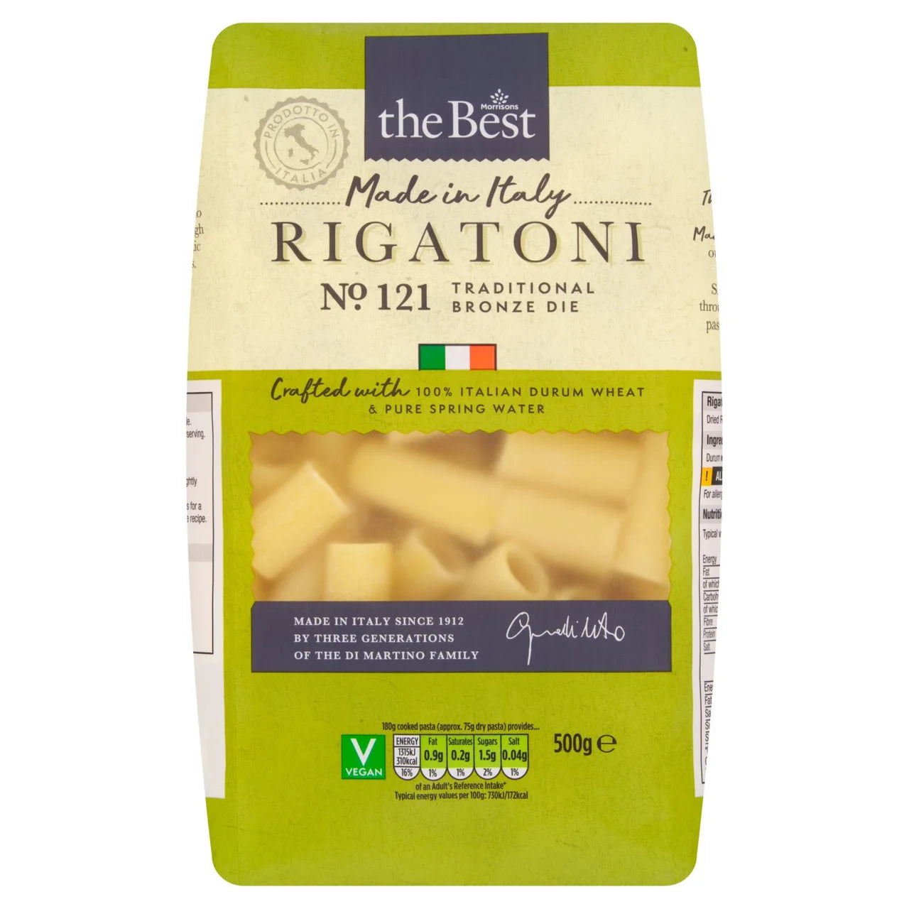Morrisons The Best Rigatoni 500g
