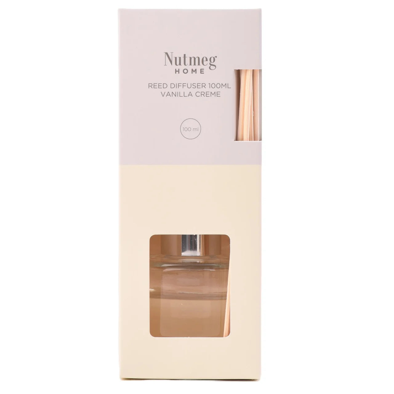 Nutmeg Home Reed Diffuser Vanilla Creme 100ml