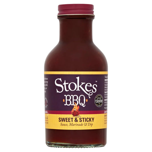 Stokes Sweet & Sticky Bbq Sauce 325G