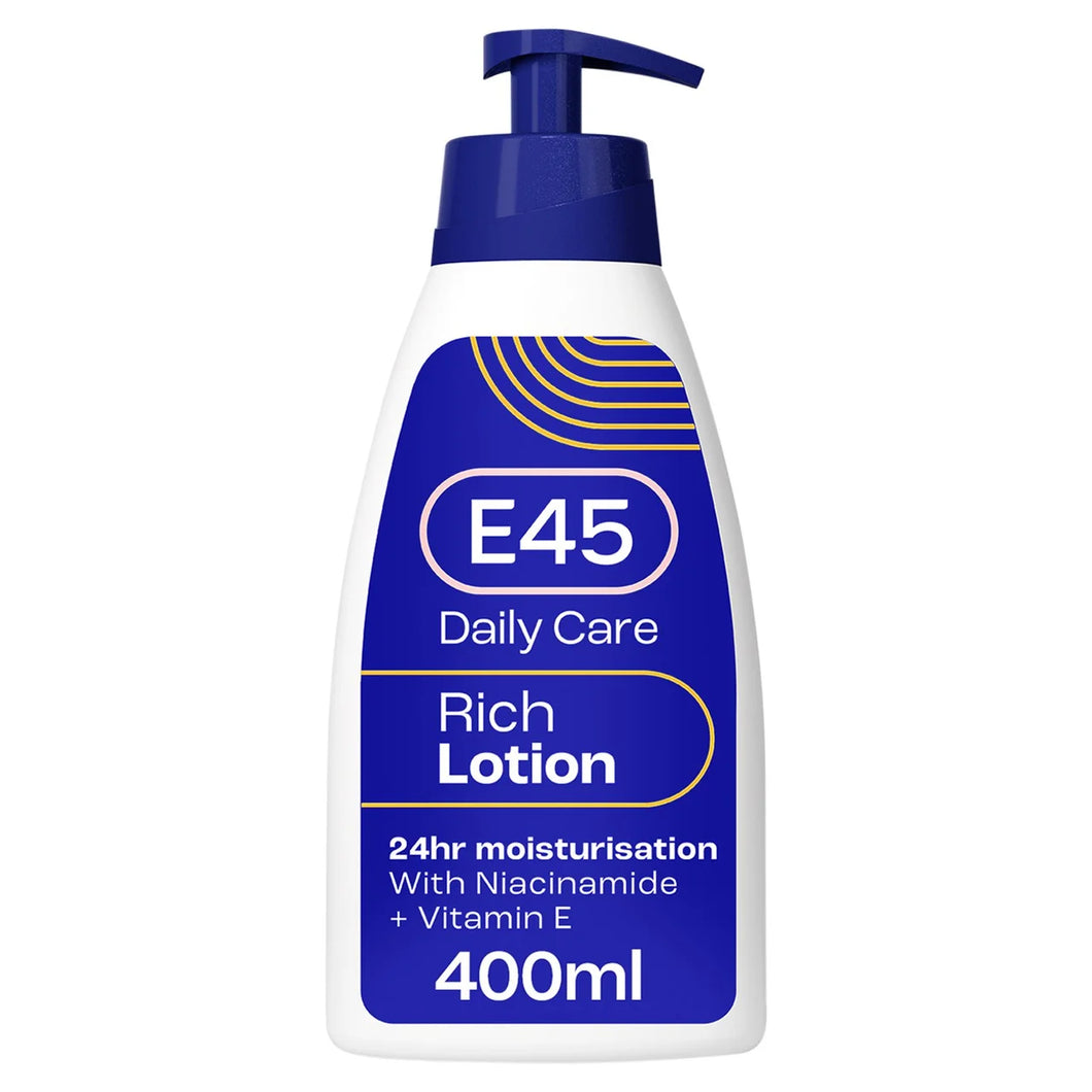 E45 Rich 24h Moisturiser Lotion for Very Dry Skin