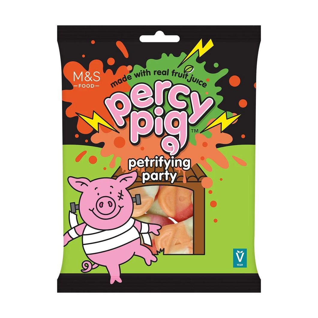 M&S Percy Pig Petrifying Party Fruit Juice Sweets - 150g