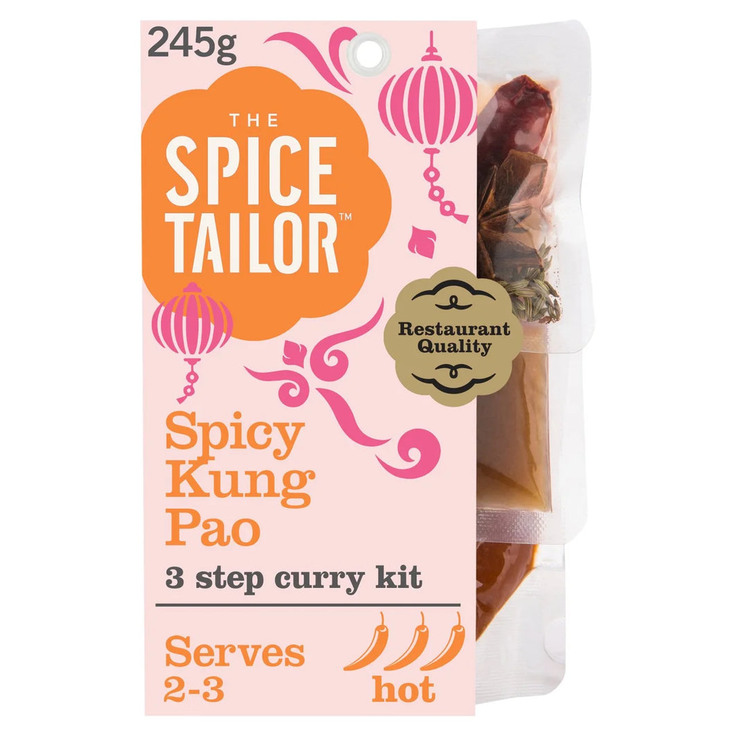 The Spice Tailor Spicy Kung Pao Stir Fry Chinese Sauce Kit - 245g