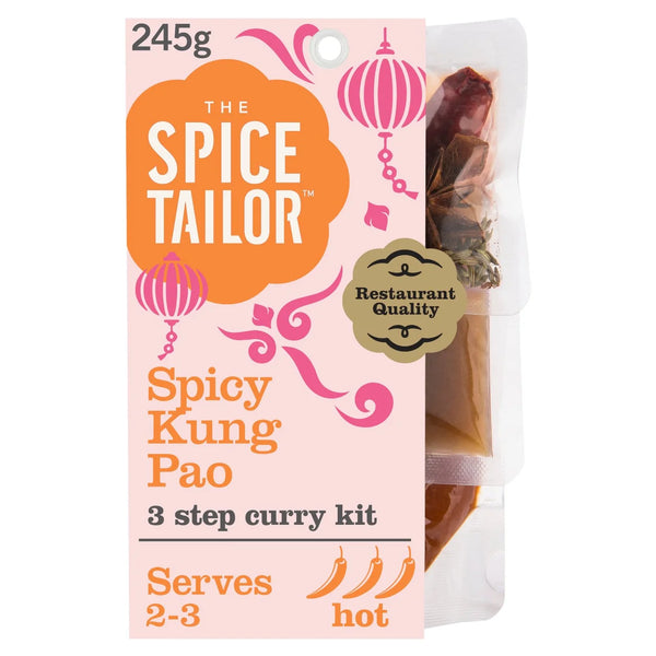 The Spice Tailor Spicy Kung Pao Stir Fry Chinese Sauce Kit - 245g