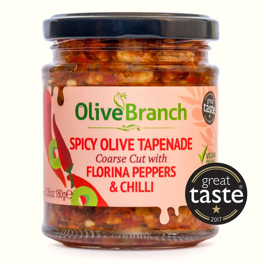 Olive Branch Tapenade with Florina Peppers & Chilli, 180g