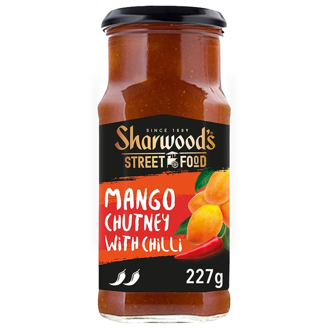 Sharwood's Indian Sides Green Label Mango Chutney Dip 227g