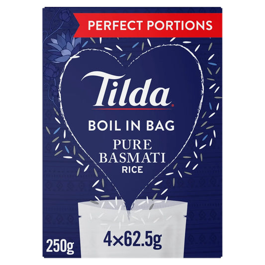 Tilda Pure Basmati Boil In Bag Rice, 250g