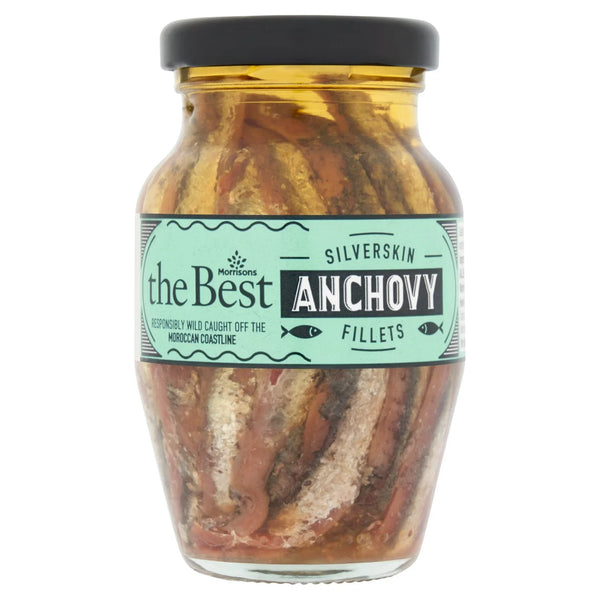 Morrisons The Best Silver Anchovy Fillets, 155g