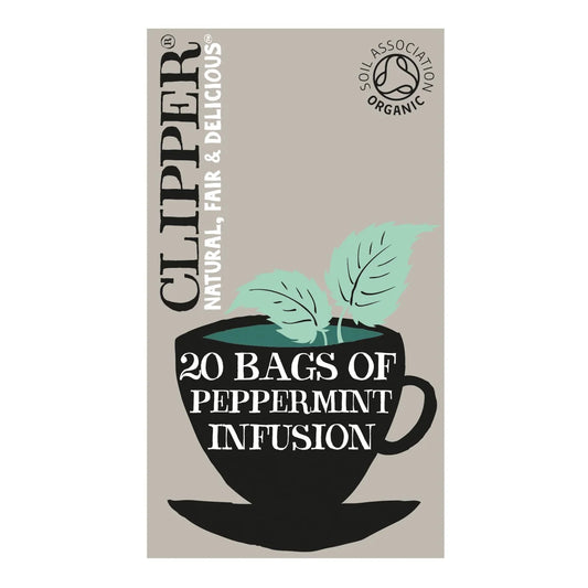 Clipper 20 Organic Peppermint Teabags 30G
