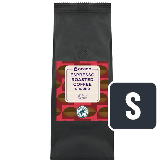 Ocado Espresso Roast & Ground Coffee, 227g