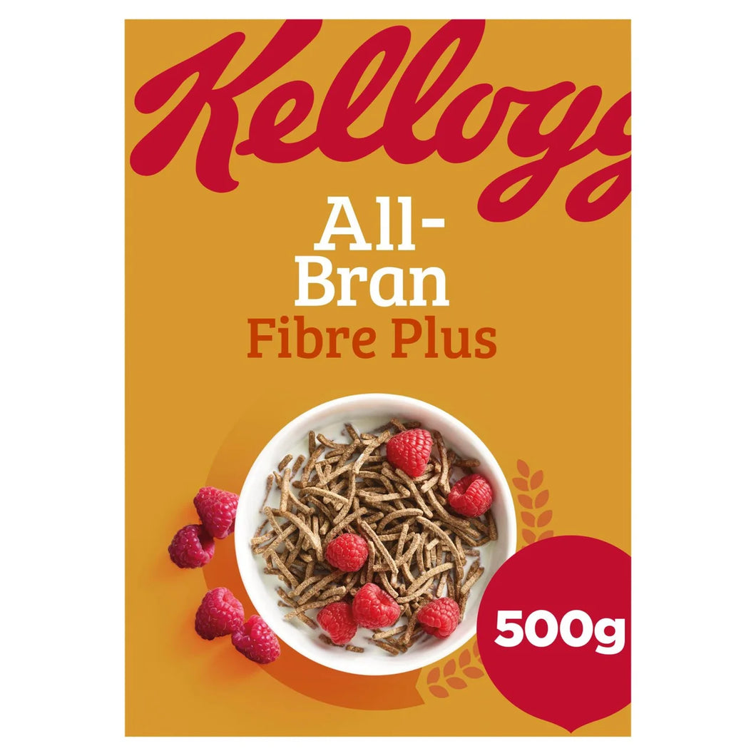Kellogg's All-Bran Fibre Plus Cereal 500g
