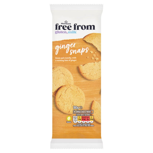 Morrisons Free From Ginger Snaps 180g