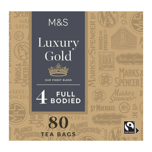 Mark & Spencer Luxury Gold Teabags, 80 bags