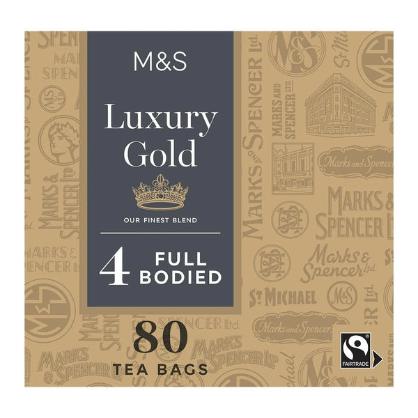 M&S Luxury Gold Teabags, 80 bags