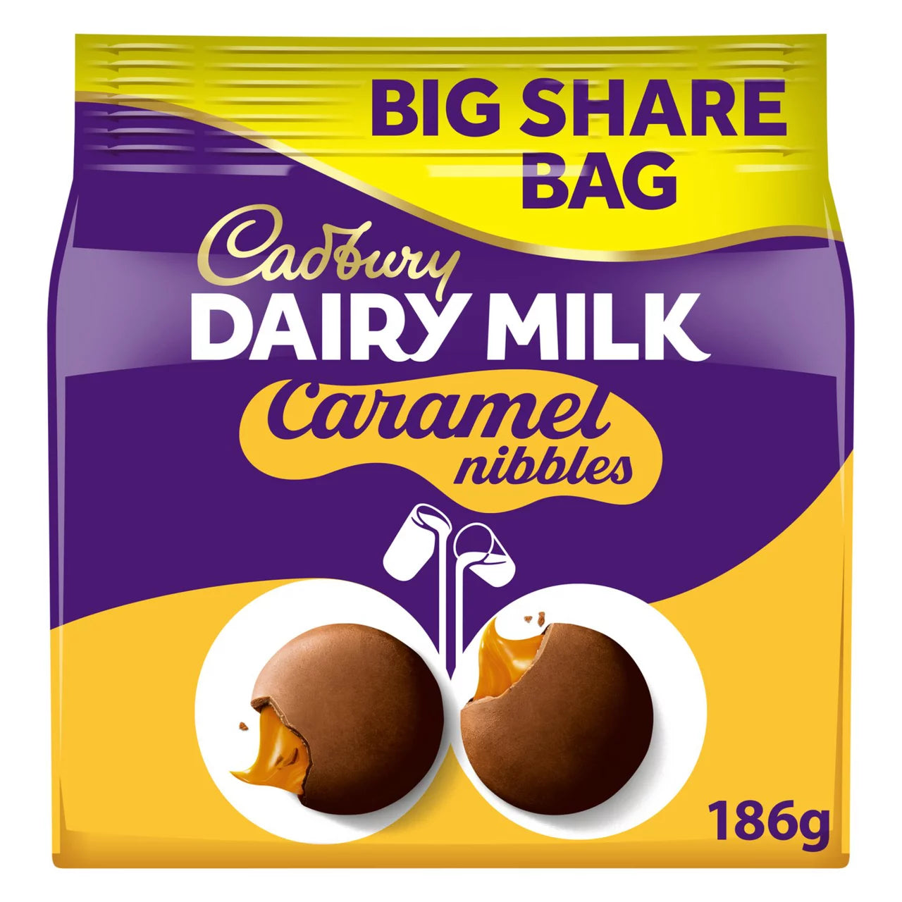 Cadbury Dairy Milk Caramel Nibbles 252G