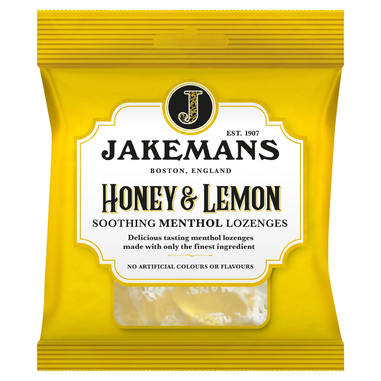 Jakemans Honey & Lemon Sweets - 160g