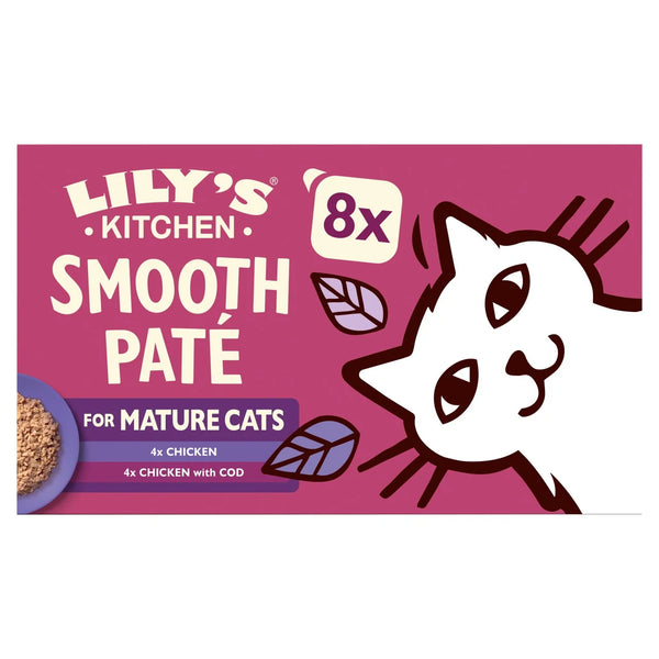 Lily's Kitchen Cat Mature Pate Multipack - 8x85g