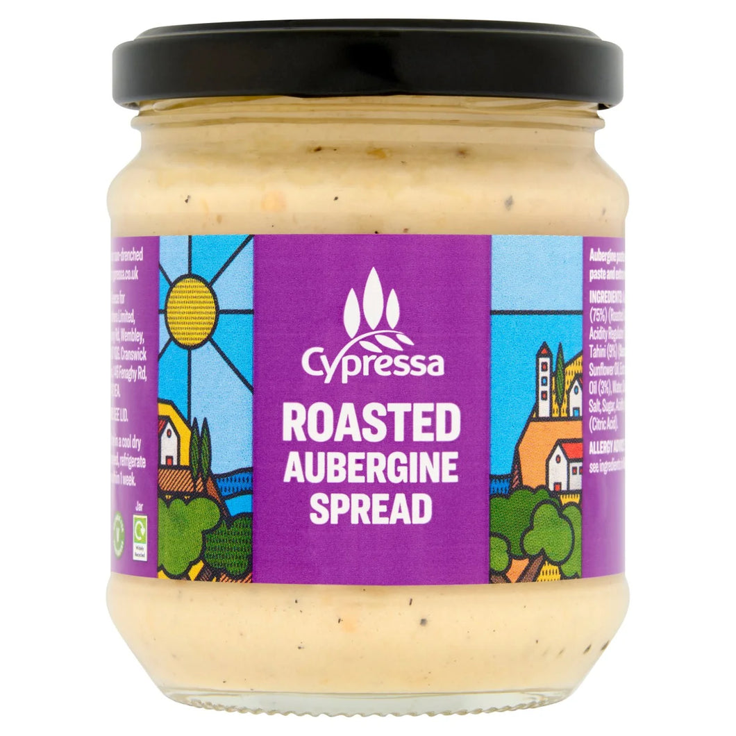 Cypressa Roasted Aubergine Spread 175g