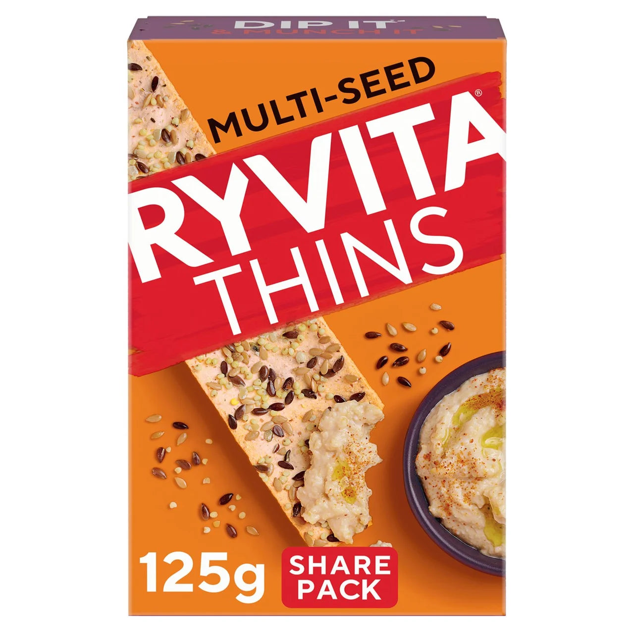 Ryvita Multi Seed Thins 125g