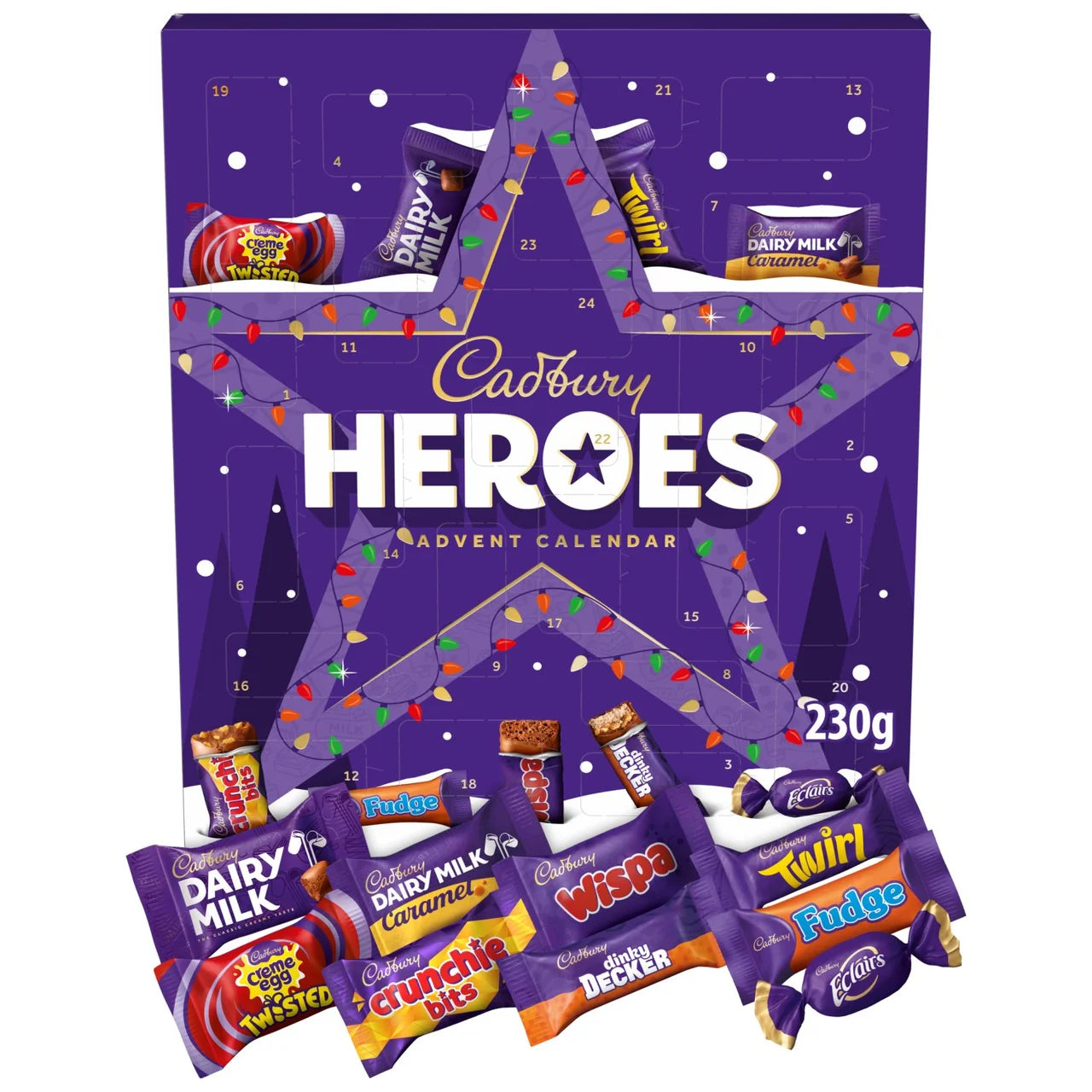 Cadbury Heroes Chocolate Advent Calendar - 230g