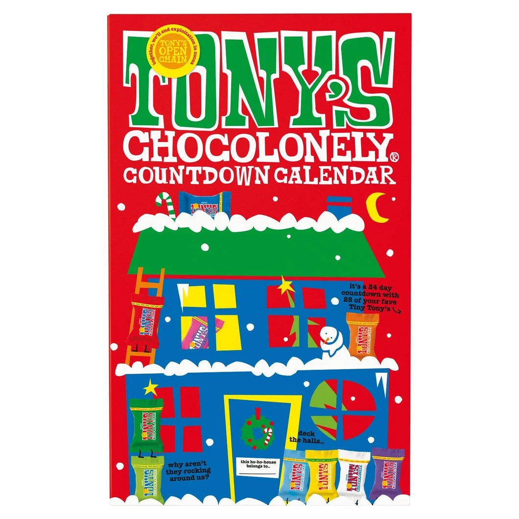 Tony's Chocolonely Countdown Fairtrade Calendar - 225g