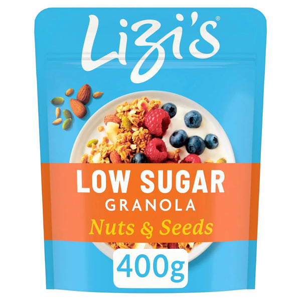 Lizi's Low Sugar Granola Nuts and Seeds, 400g